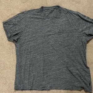 Heathered gray Lucky pocket tee, men’s 4XL.